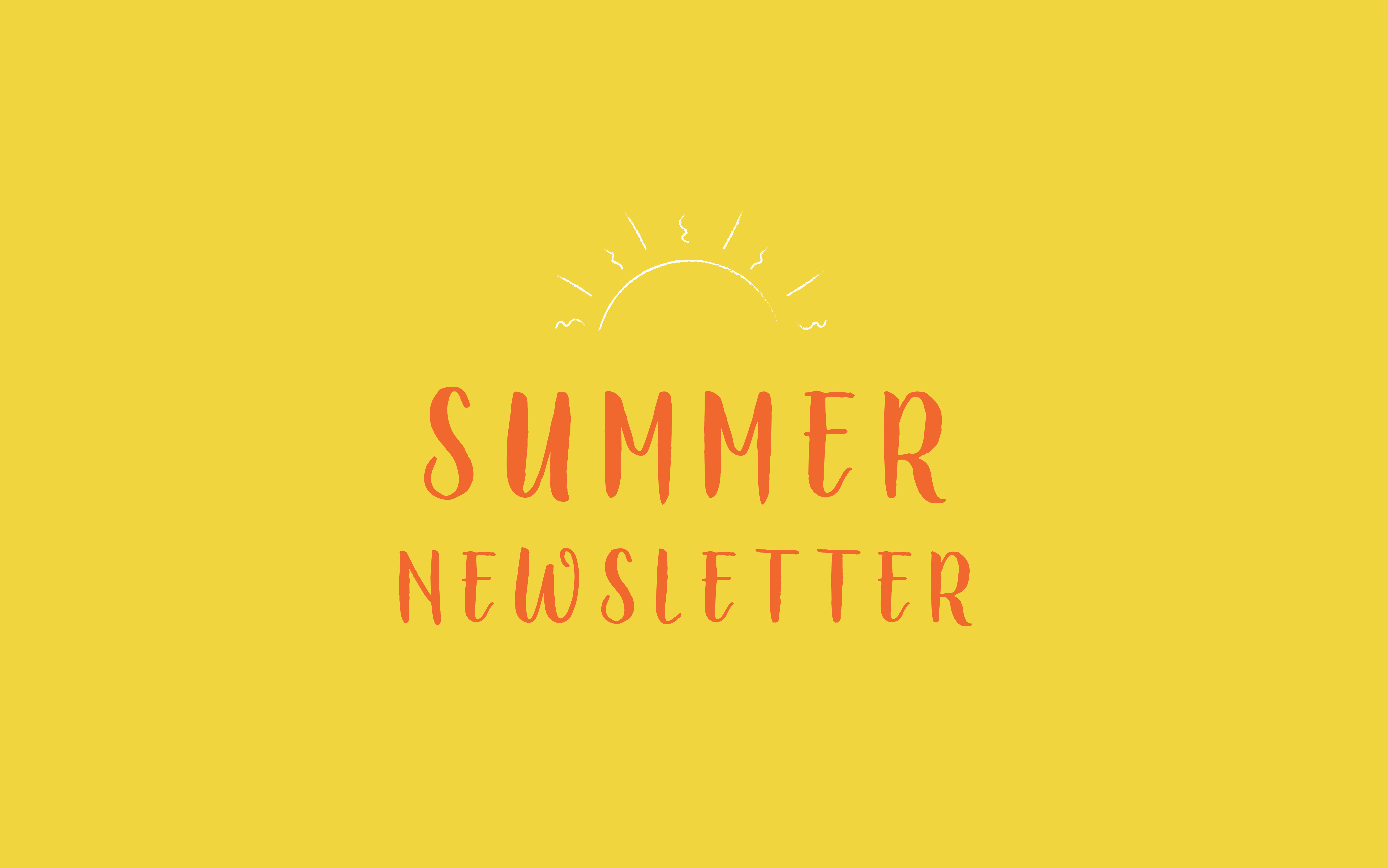 Summer Newsletter